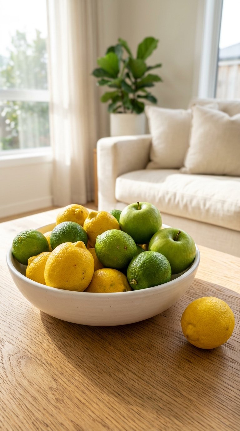 Bring Summer Inside with a Fruit Bowl Display