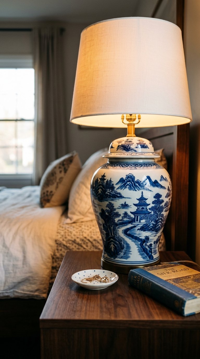 Bring in a Chinoiserie Ginger Jar Lamp