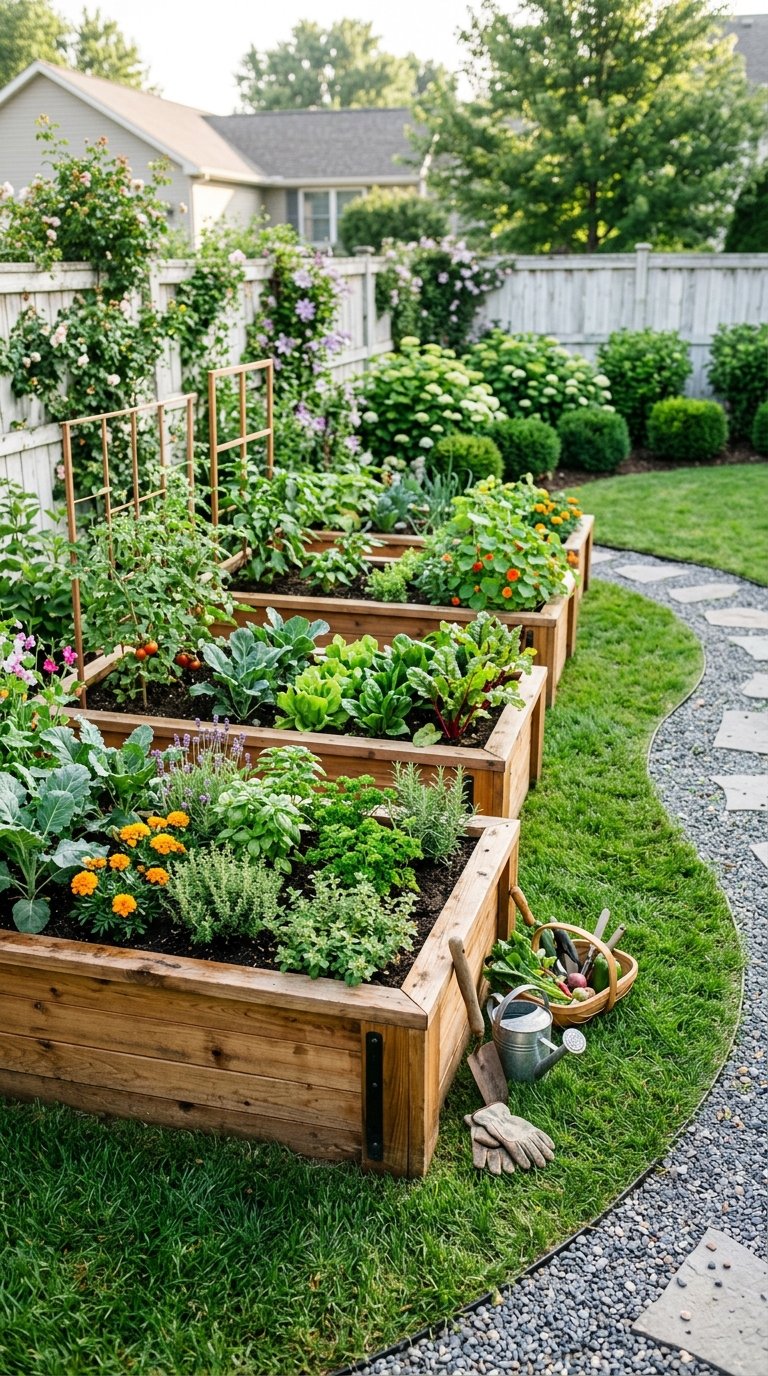Build Raised Garden Beds for Instant Structure