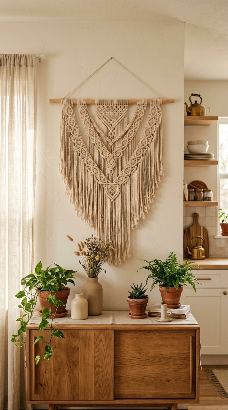 Build a DIY Macrame Wall Hanging for Texture