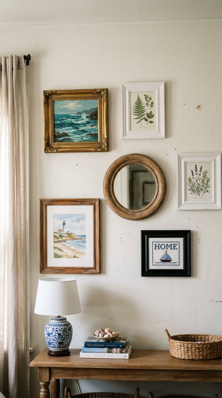 Build a Gallery Wall With Coastal Art