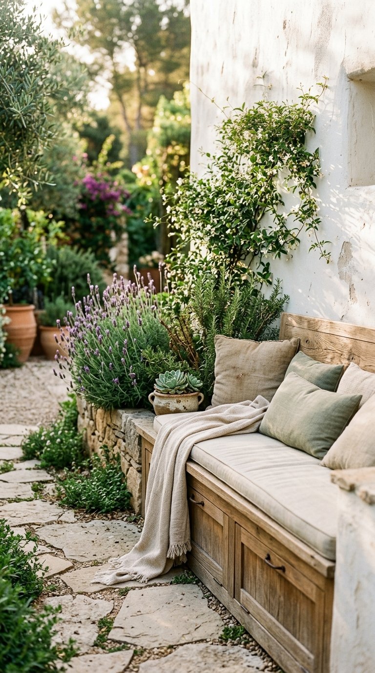 Build a Garden Window Seat or Wall Bench
