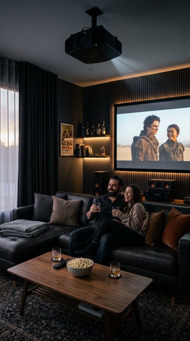 Build a Home Theatre Setup as the Room's Centrepiece
