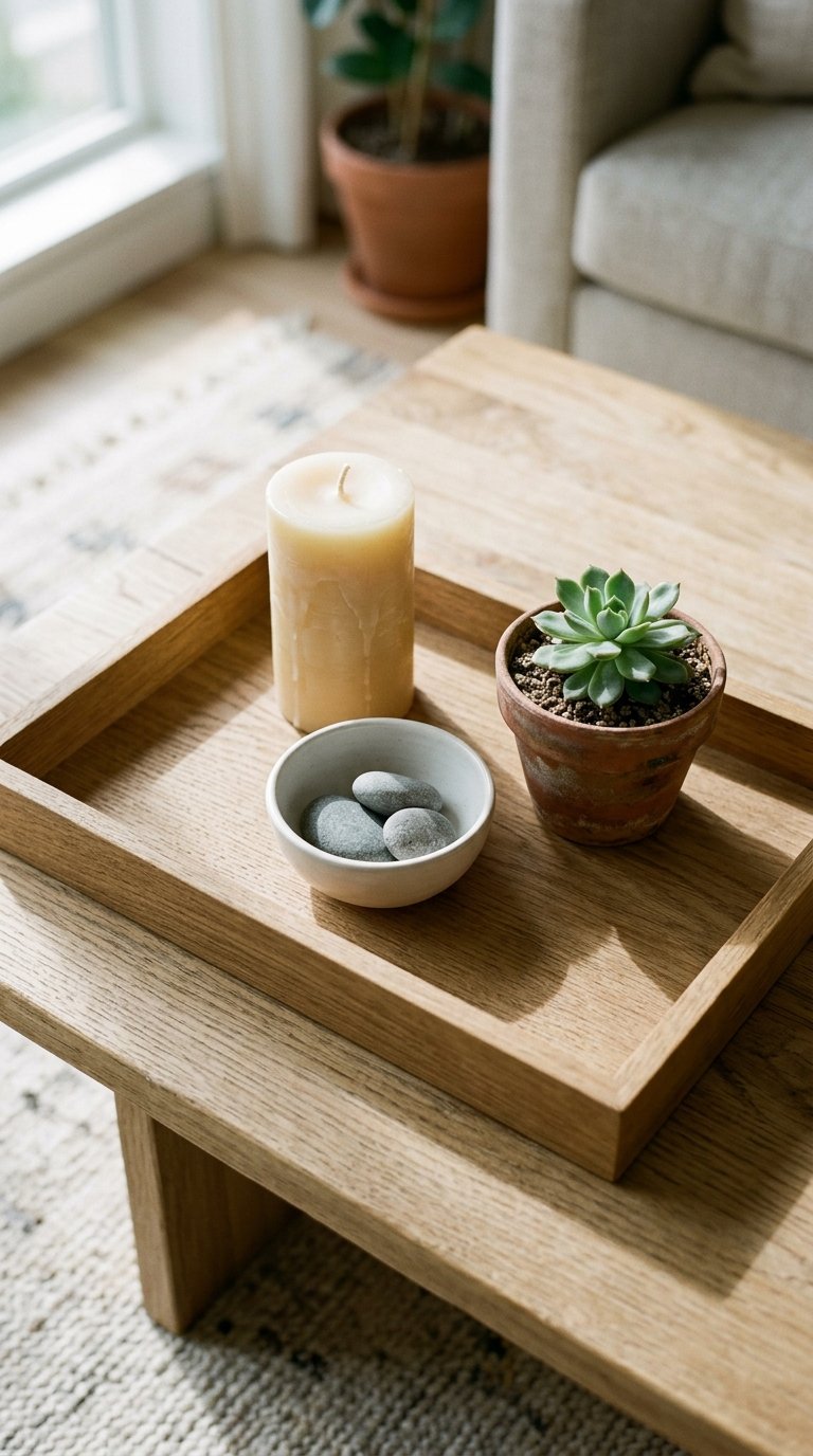 Build a Tray Vignette With Three Objects