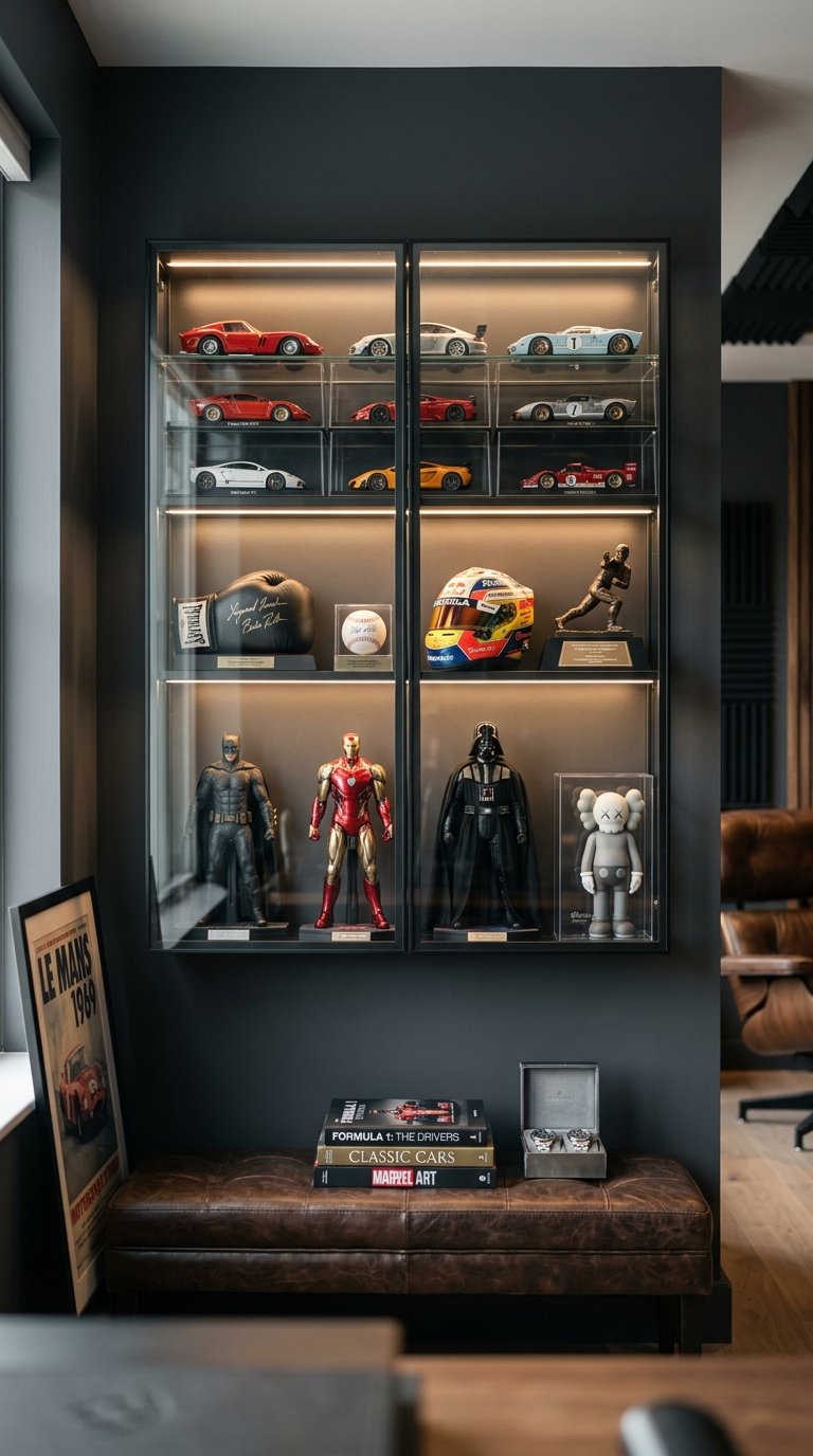Build a Wall-Mounted Display for Scale Models or Collectibles