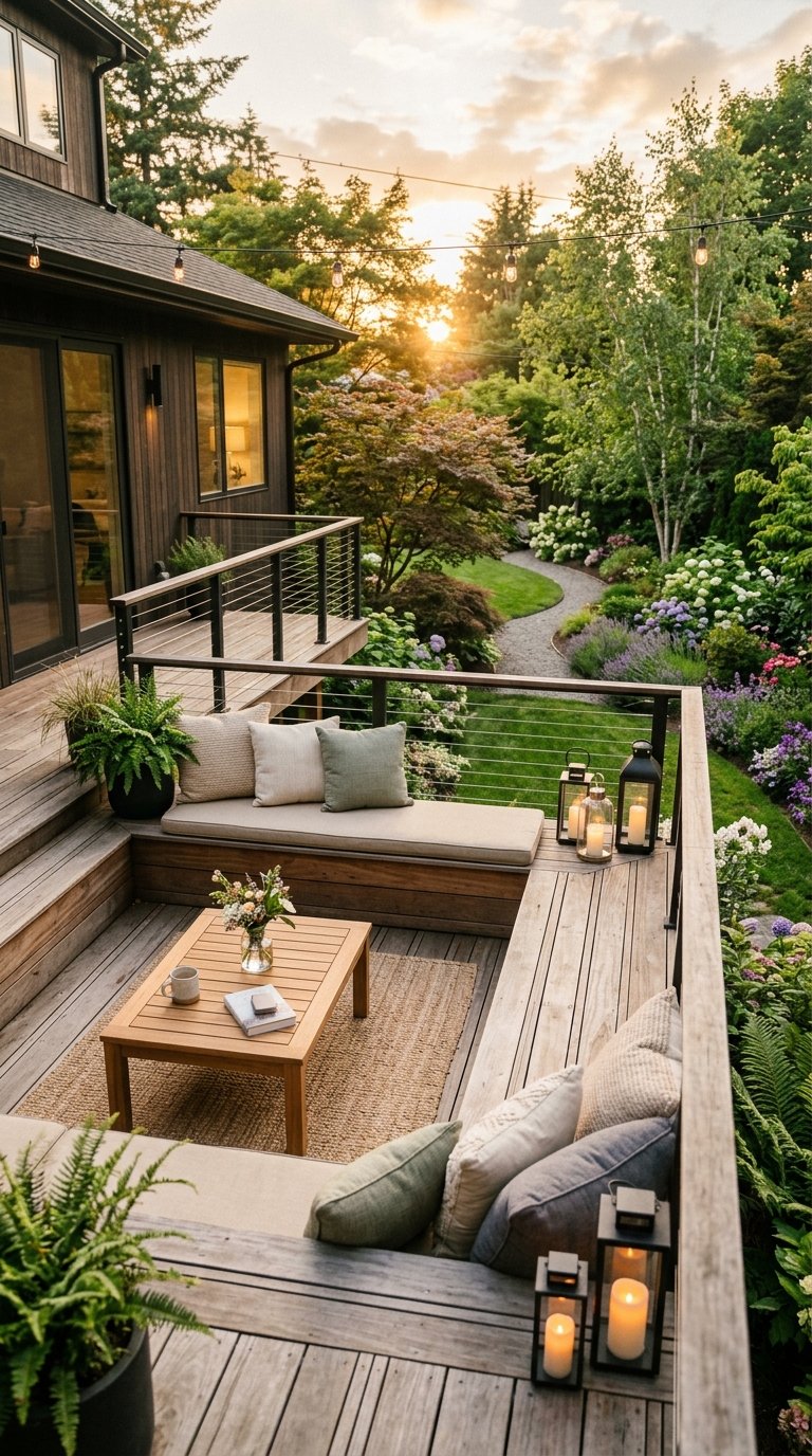 Build an Elevated Deck With Seating