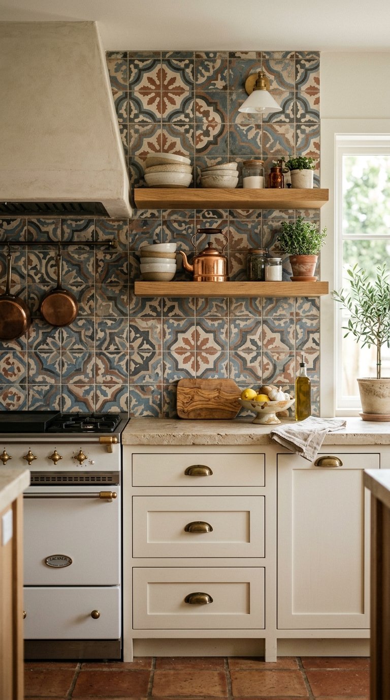 Choose Cement Encaustic Tiles for Bold Pattern