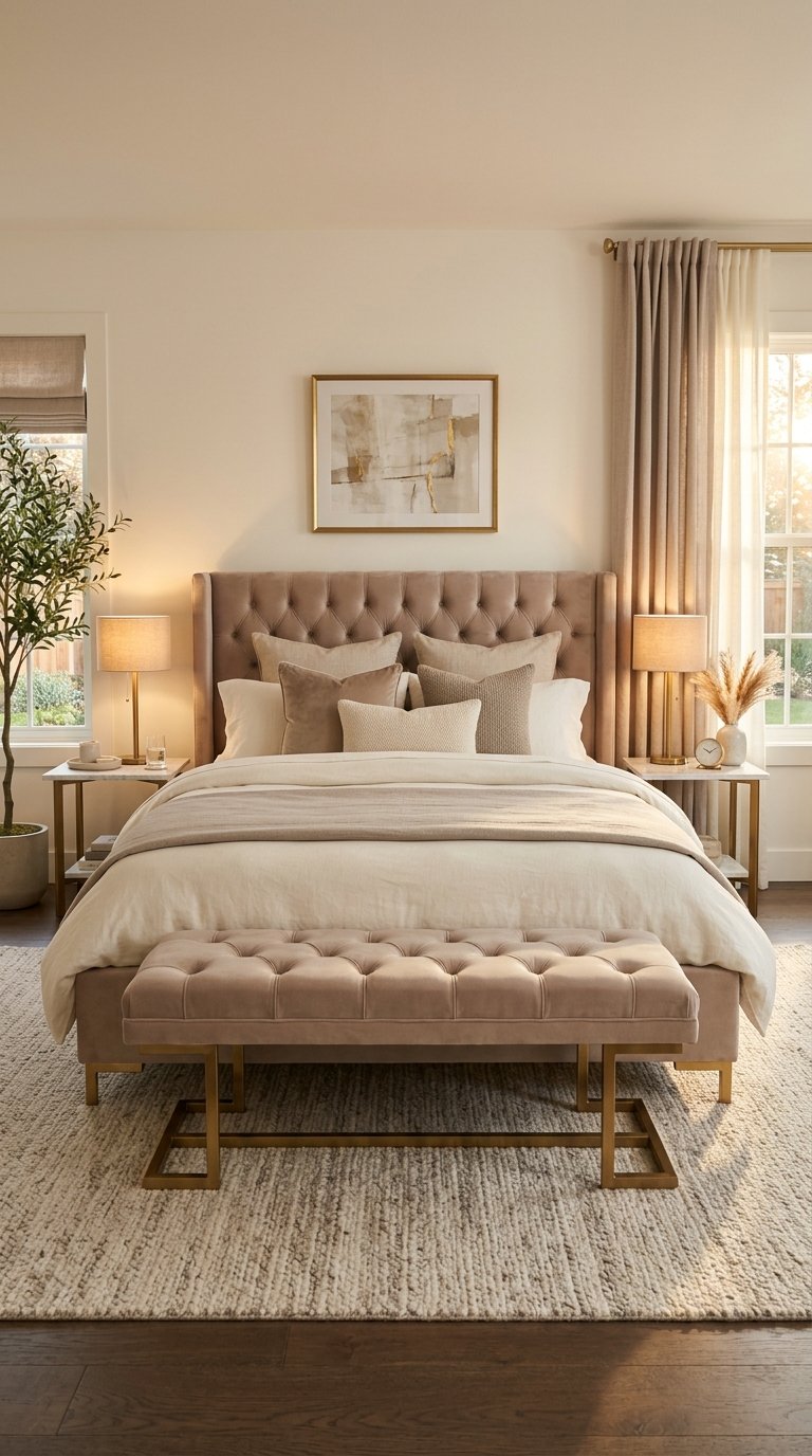 Choose a Bench That Matches Your Bed Frame Material