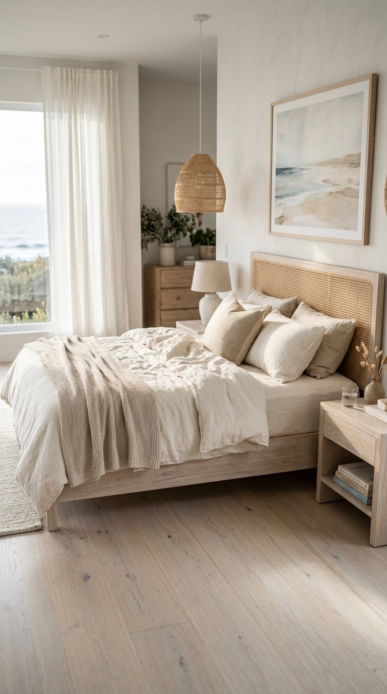 Choose a Rattan or Light Oak Bed Frame