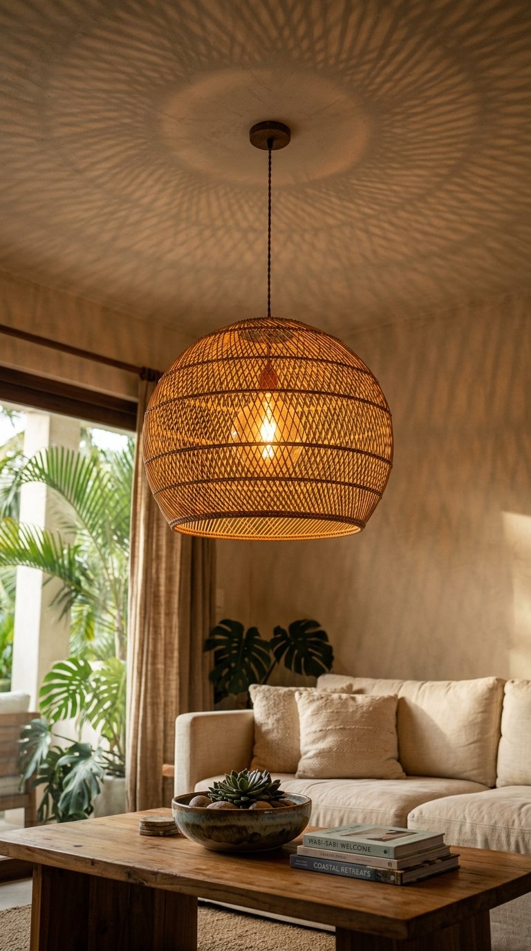 Choose a Woven Pendant Light