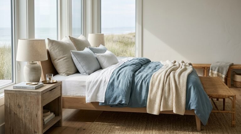 Coastal bedding ideas