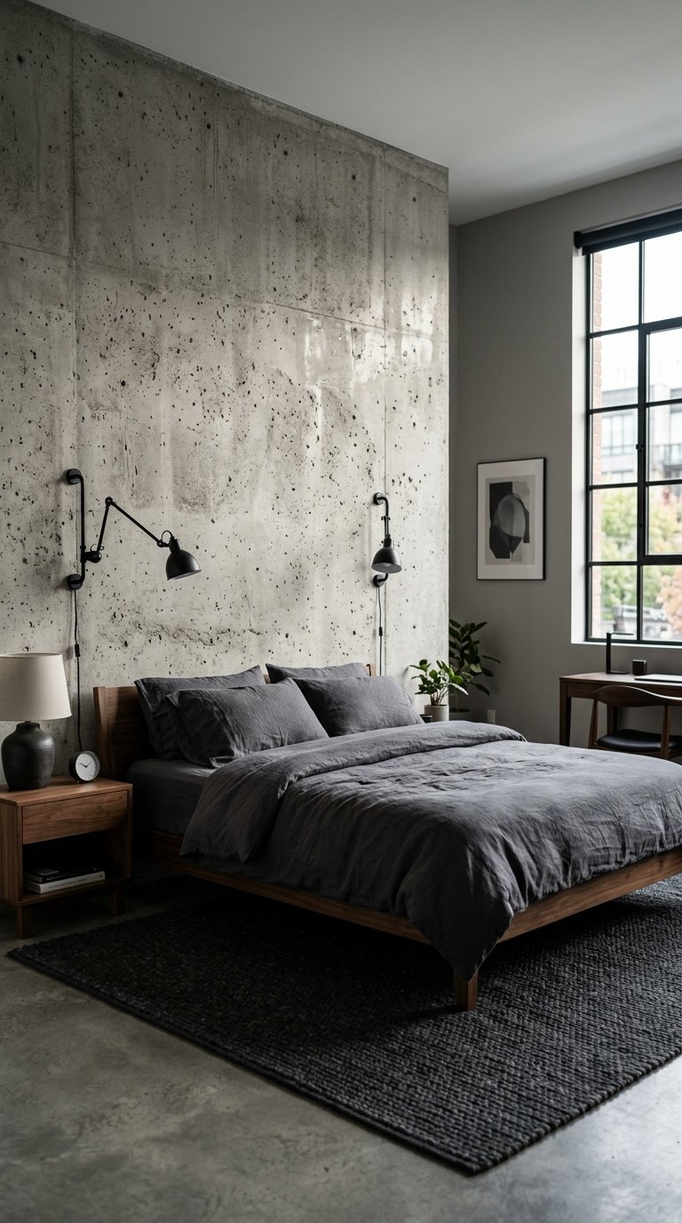 Concrete or Stone Effect Walls for an Urban, Textured Finish