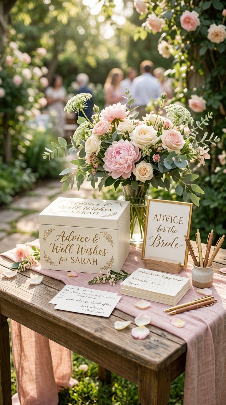 Create a Bridal Advice Card Box