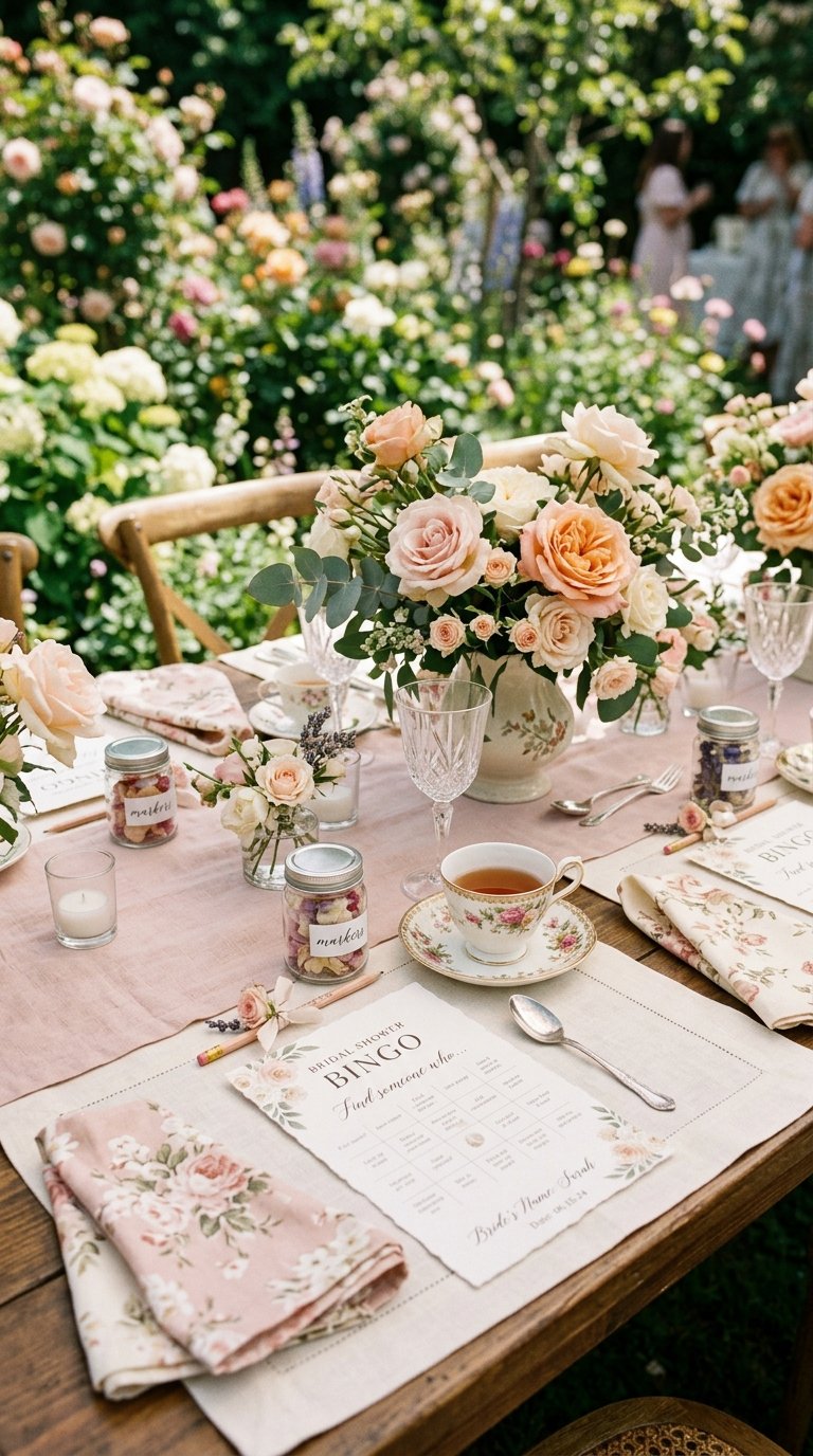 Create a Bridal Bingo Game