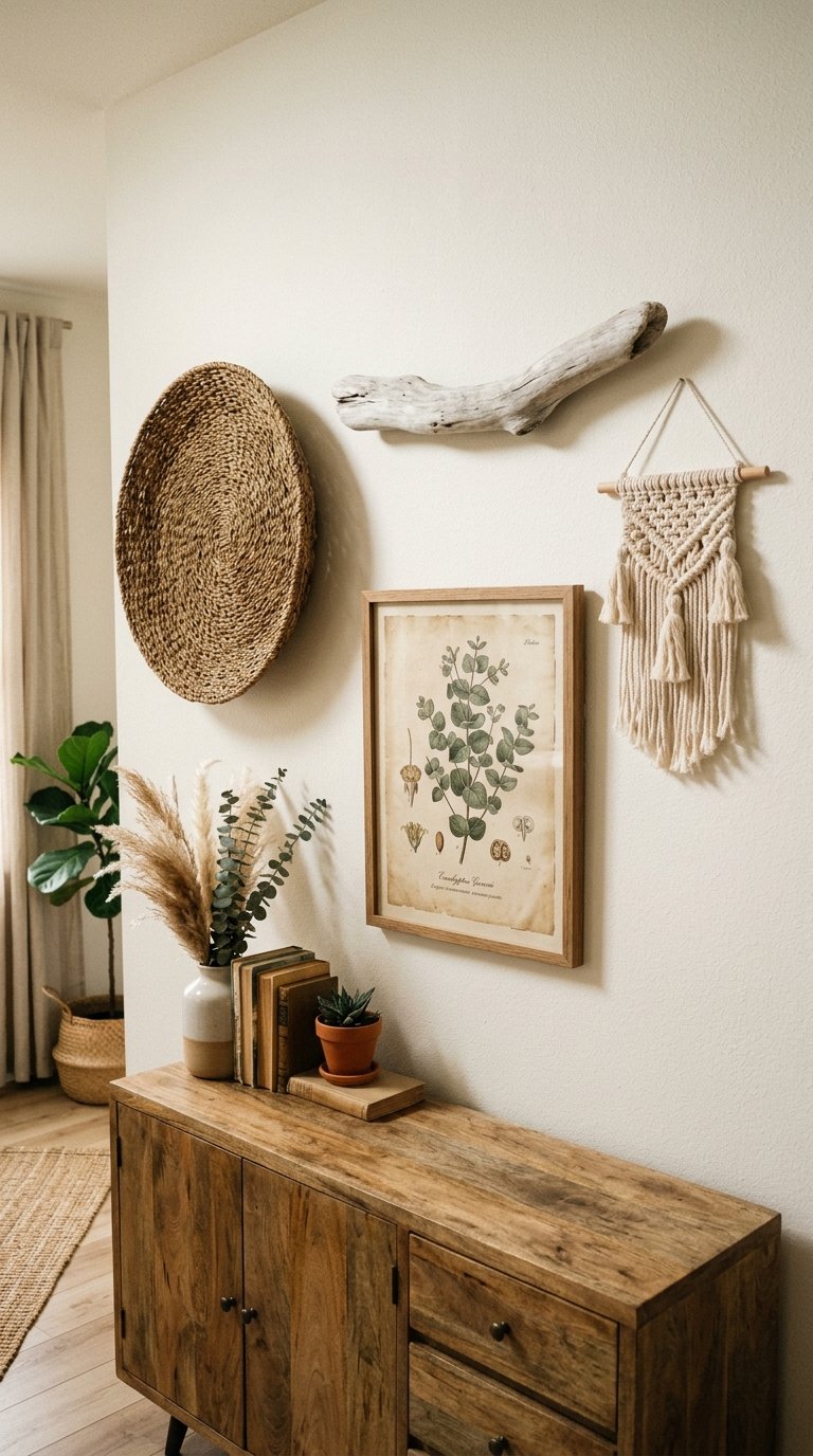 Create a Coastal Gallery Wall Using Only Natural Materials