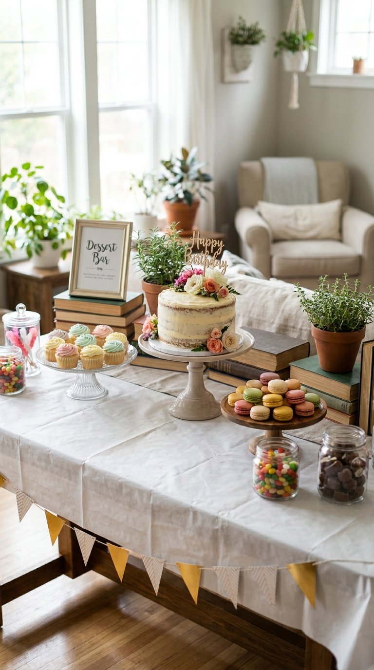 Create a Dessert Table Display