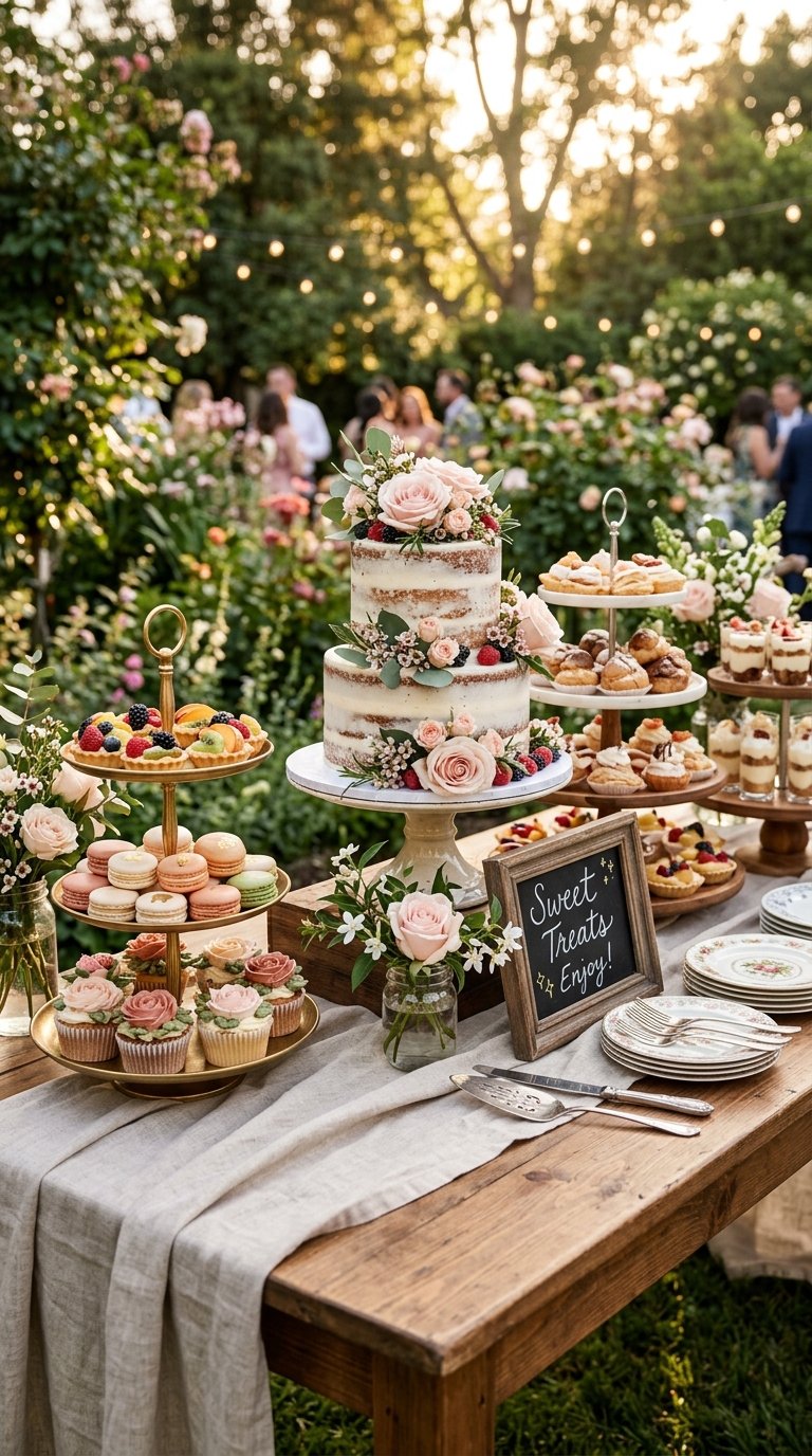Create a Dessert Table Display