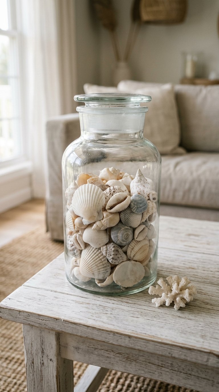 Create a Seashell Display