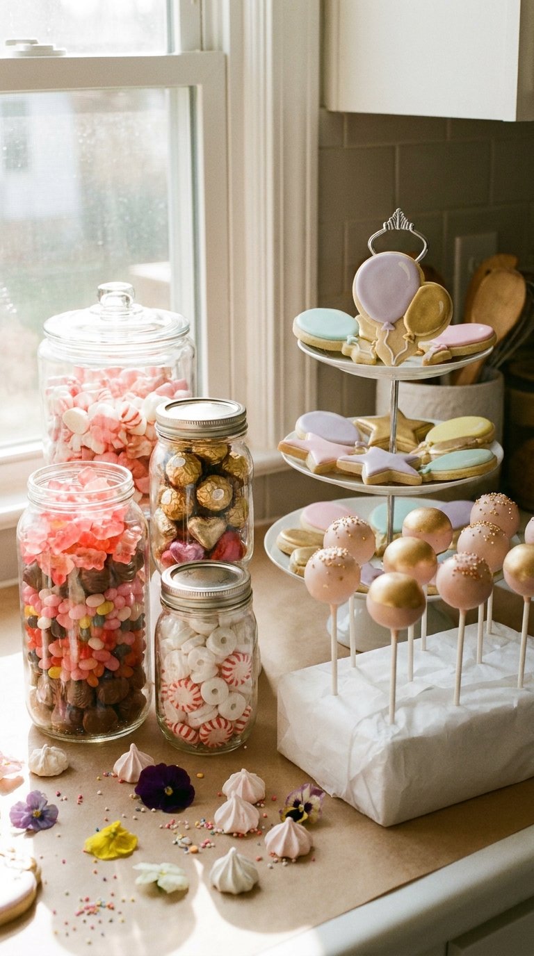 Create an Edible Decoration Display
