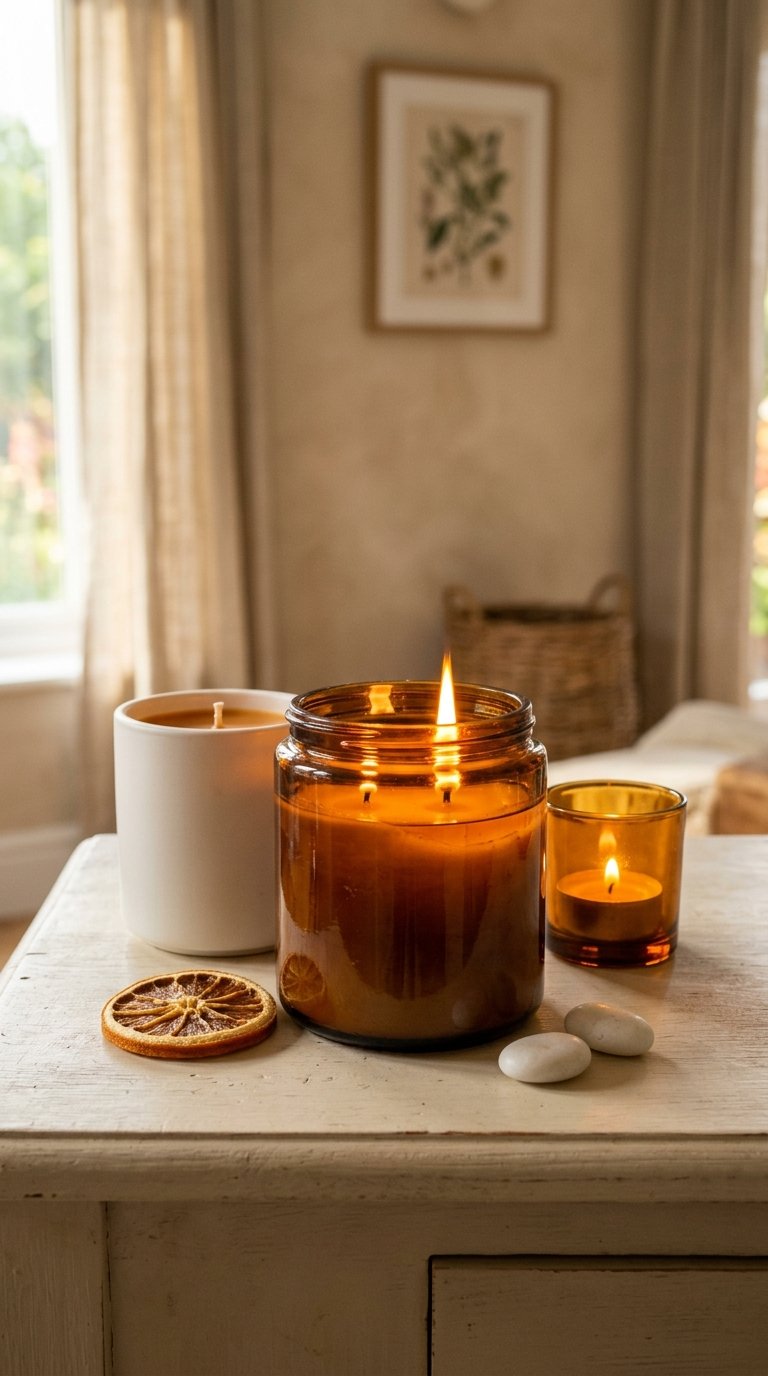 Display a Seasonal Scent Through a Summer Candle Collection