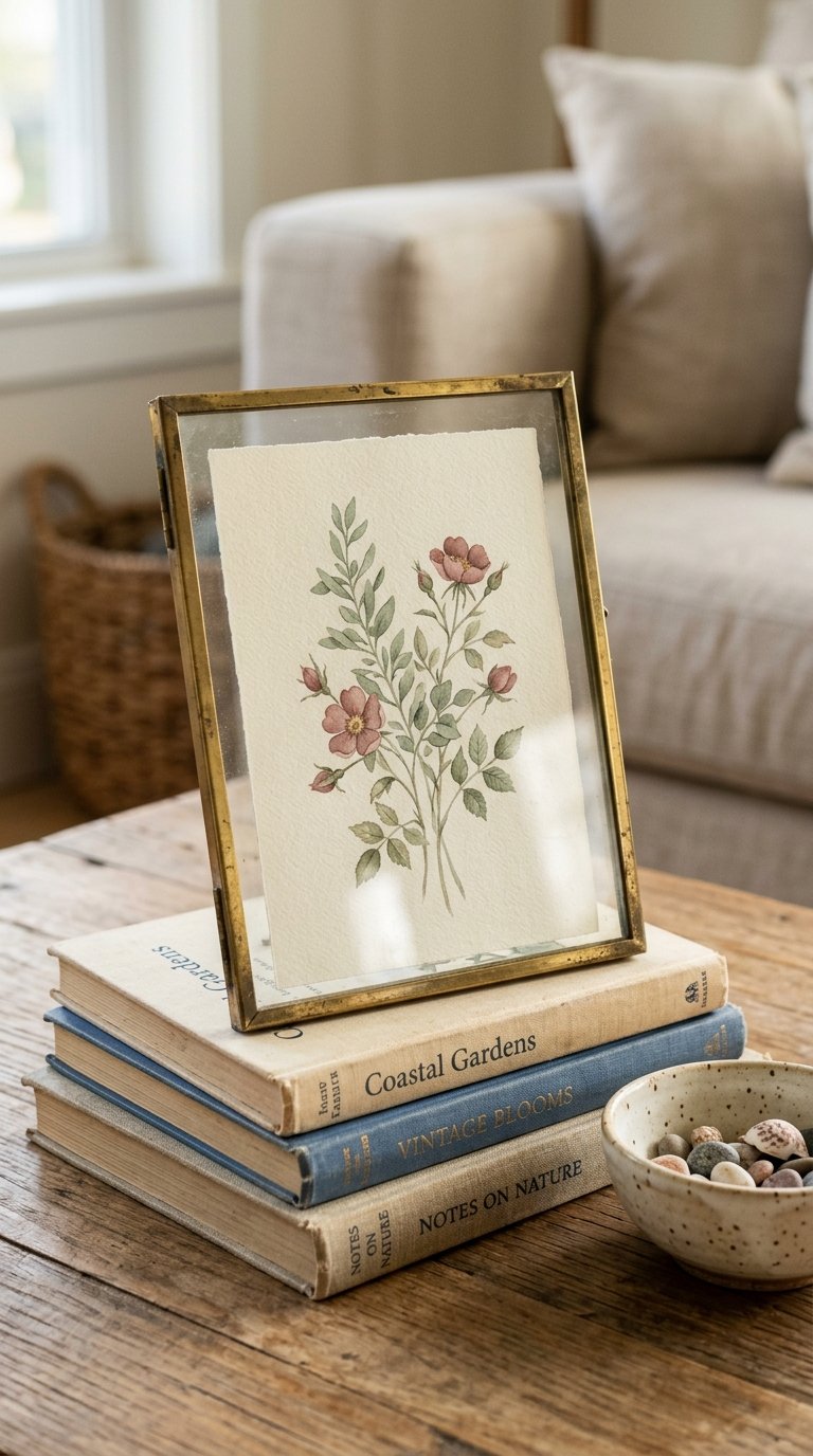 Display a Vintage Postcard or Small Framed Print