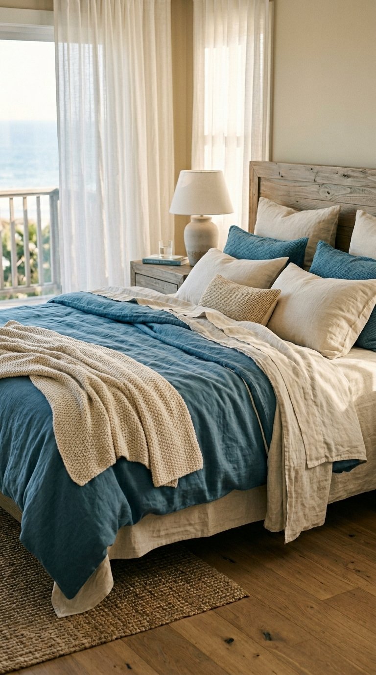 Dress the Bed in Stonewashed Linen Bedding