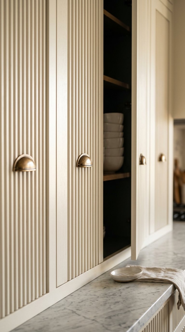 Fluted Cabinet Doors