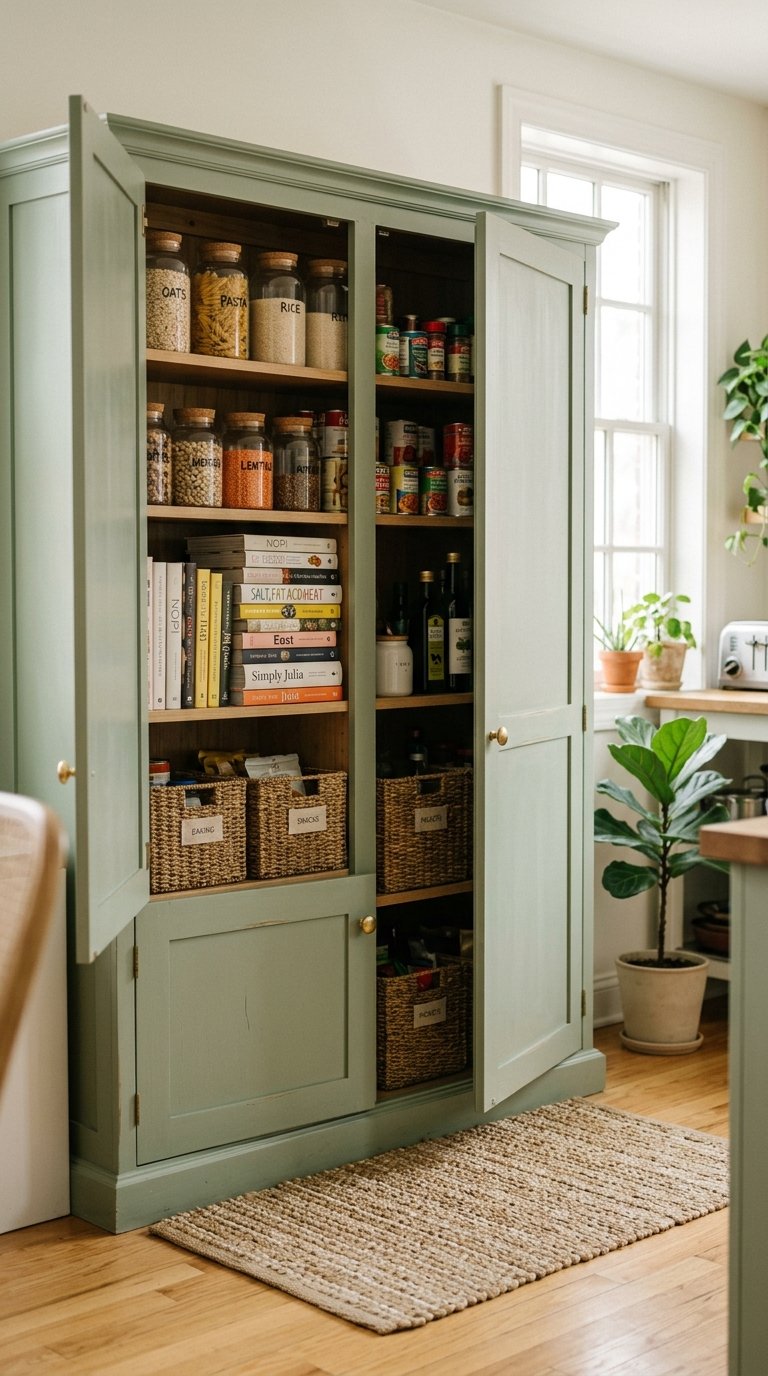Freestanding Pantry Armoire or Cabinet