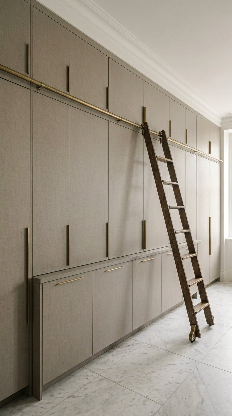 Full-Height Cabinetry to the Ceiling