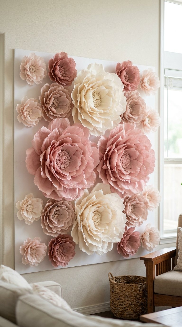 Build a Paper Flower Backdrop
