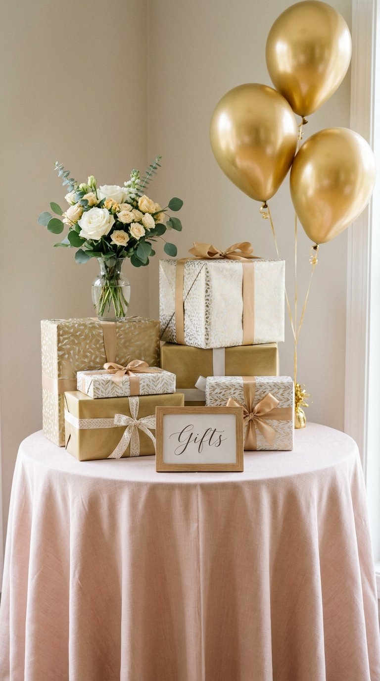 Style a Gift Table Display