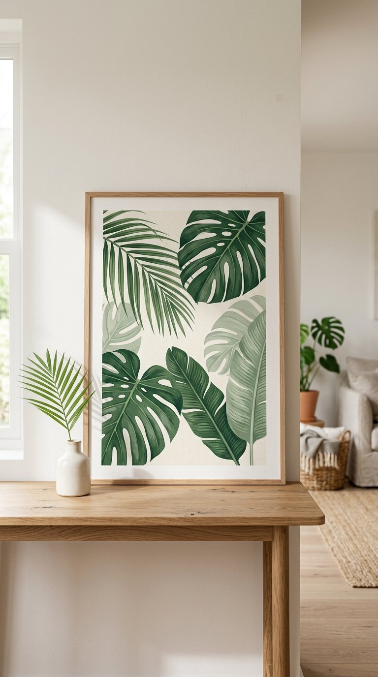 Go Bold with One Botanical Print