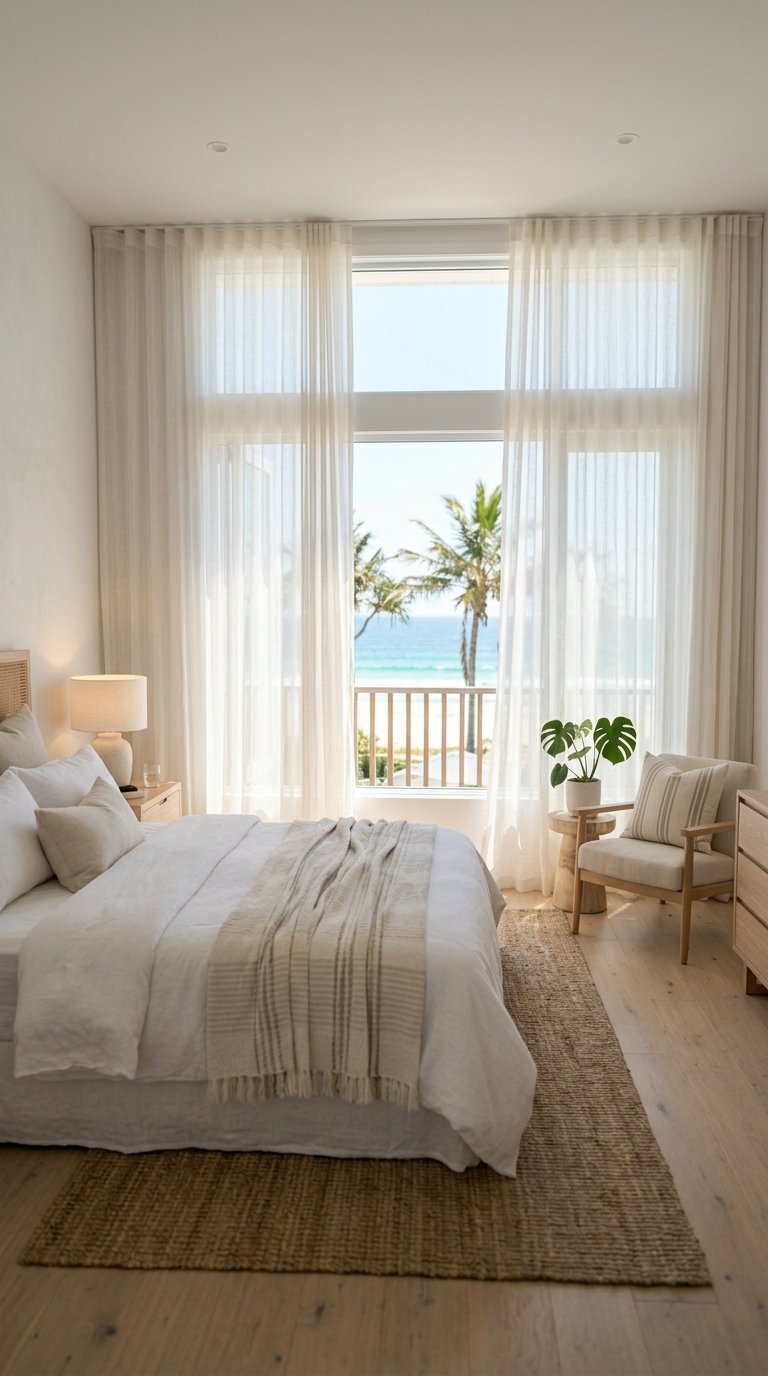 Hang Sheer Curtains Instead of Blackout Panels