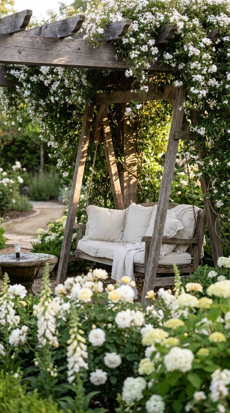 Hang a Garden Swing or Loveseat Swing