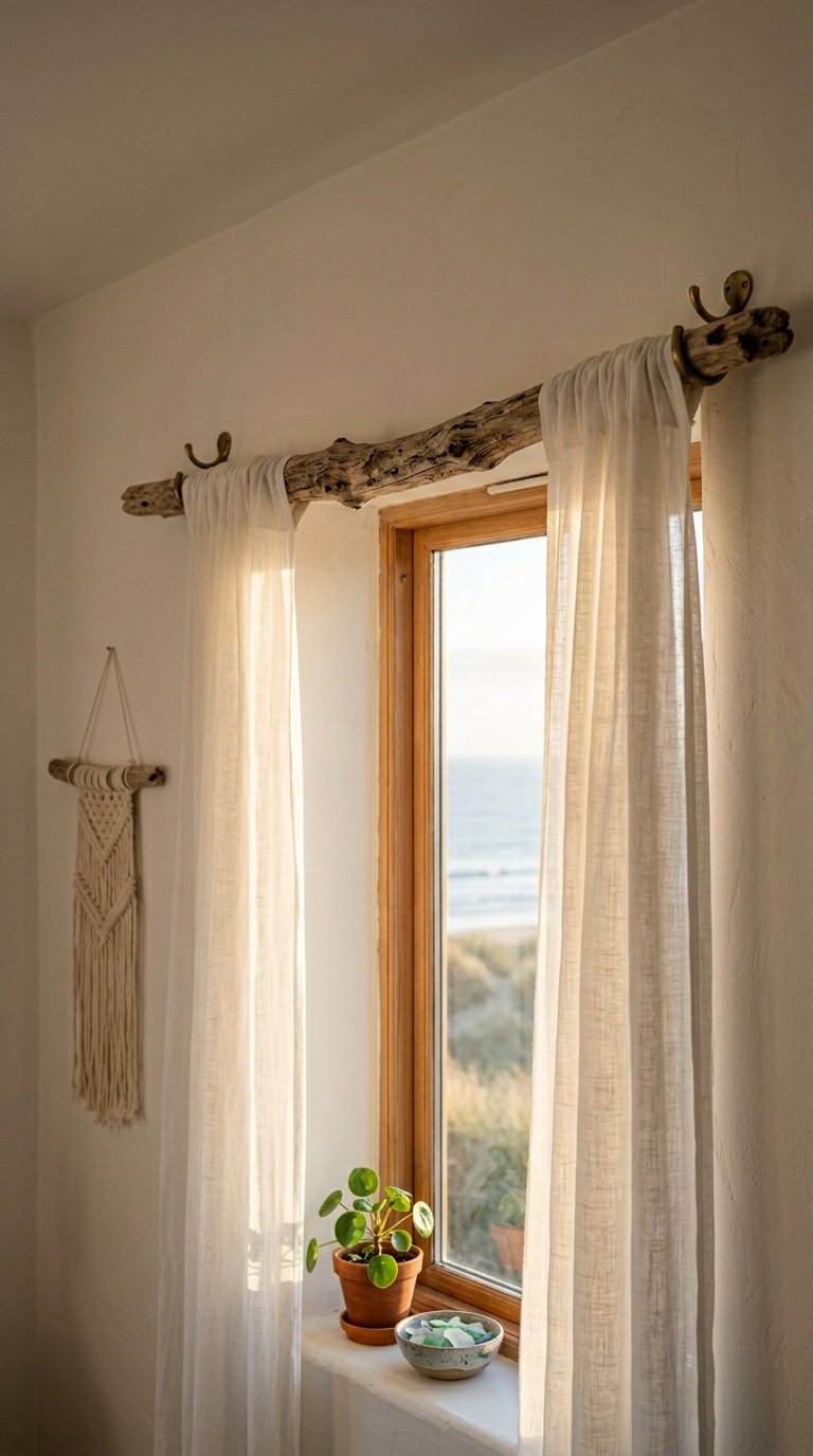 Incorporate Driftwood as a Decorative Element