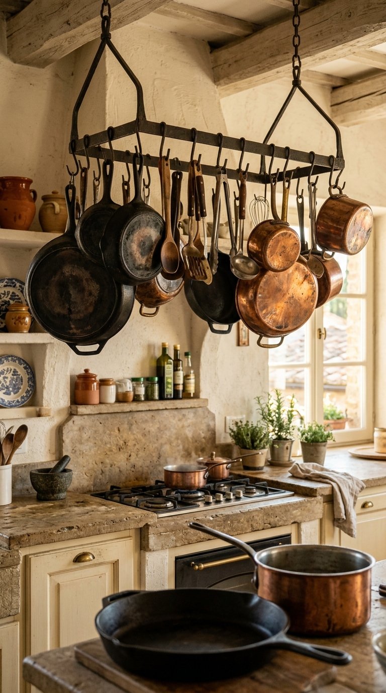 Incorporate Hanging Pot Rails