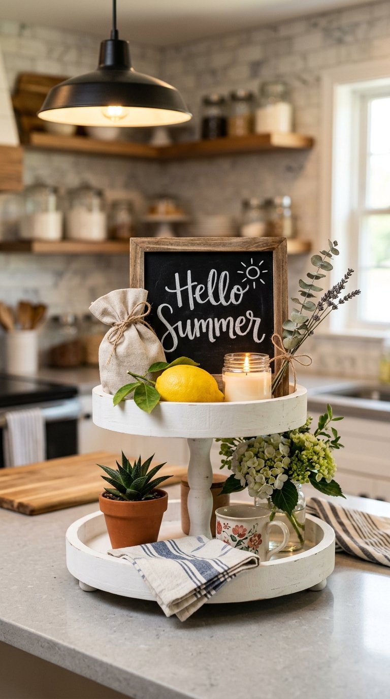 Incorporate a Mini Chalkboard Sign