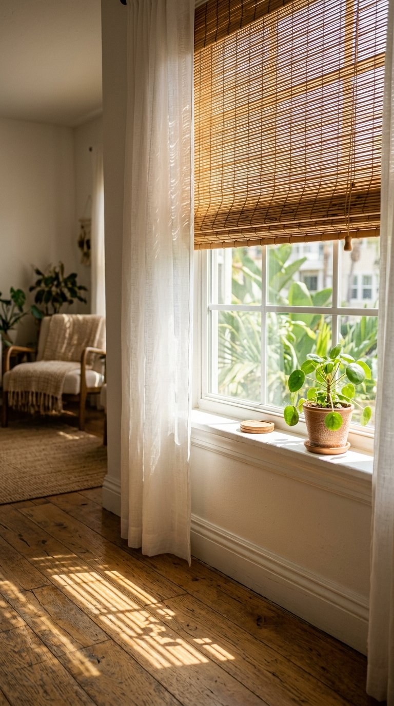Install Bamboo Blinds