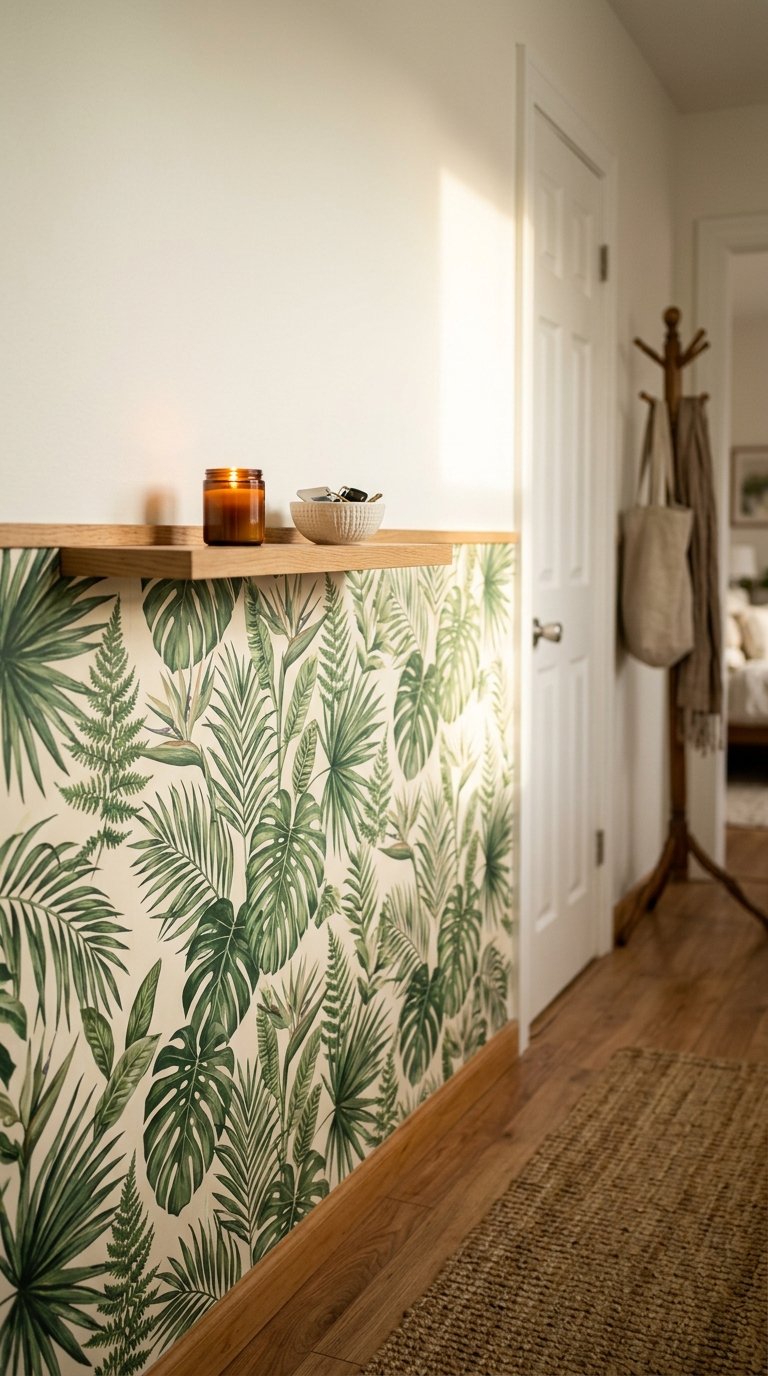 Install Peel-and-Stick Wallpaper on One Wall