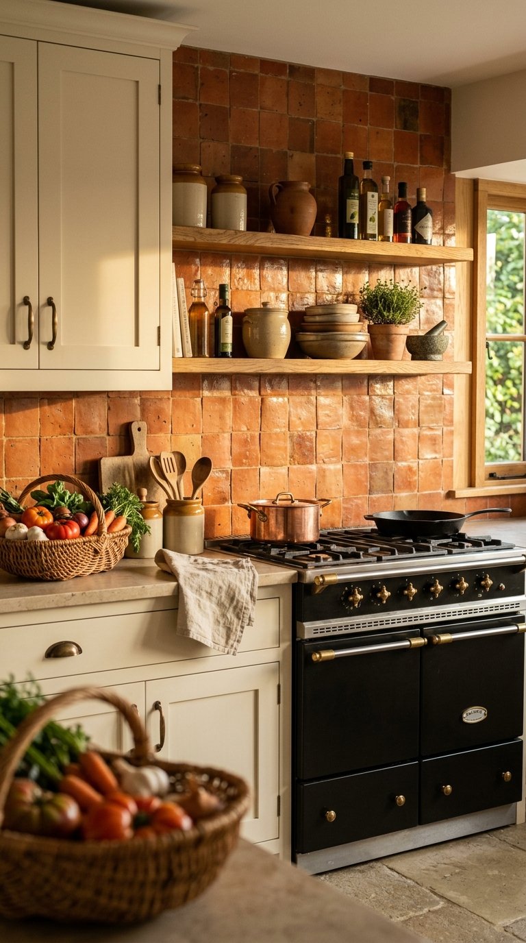 Install Terracotta Tile for Warm, Earthy Character