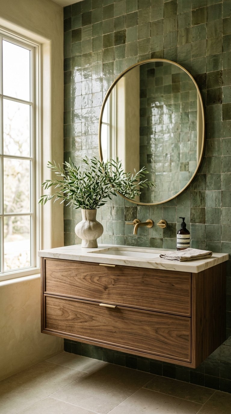 Install Zellige or Handmade Moroccan Tile