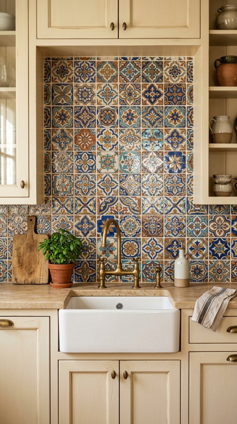 Install a Decorative Tile Backsplash