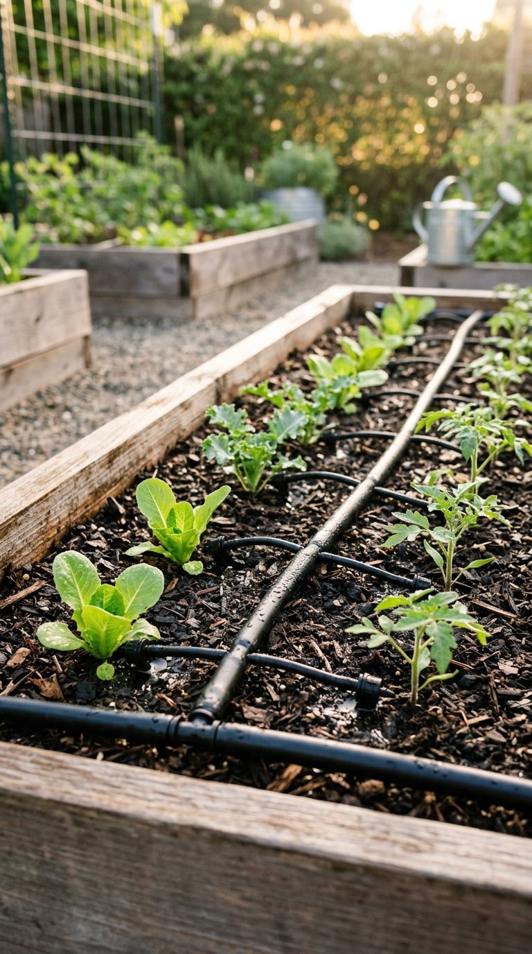 Install a Drip Irrigation System Before You Plant Anything