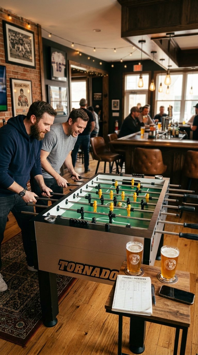 Install a Foosball Table for Quick Social Play