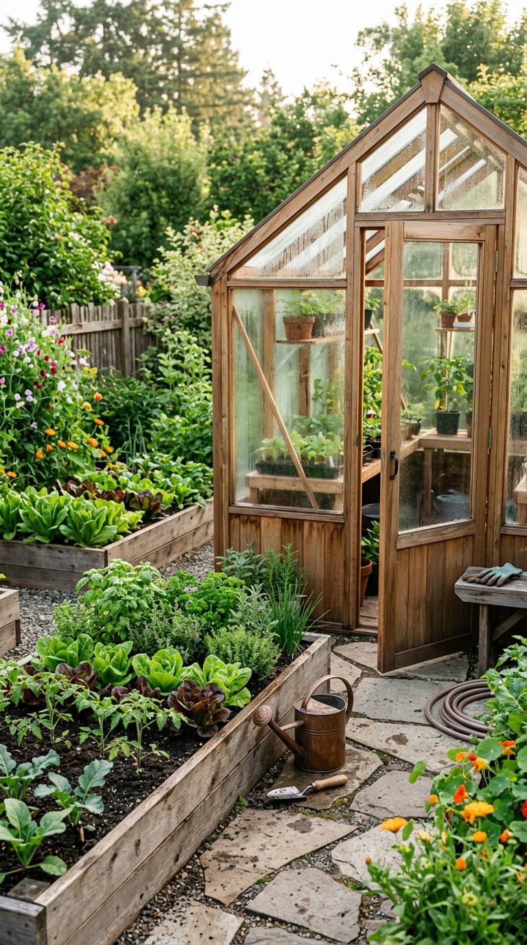 Install a Greenhouse or Cold Frame for Year-Round Growing