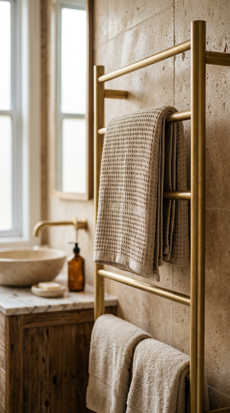 Install a Heated Towel Rail