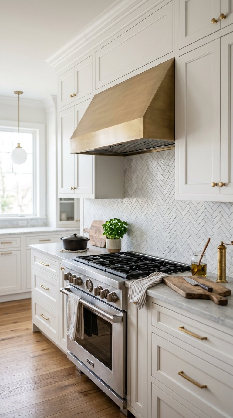 Install a Herringbone Pattern Mosaic Backsplash