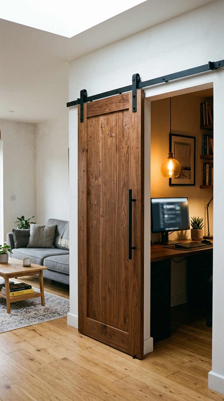 Install a Sliding Barn Door Panel