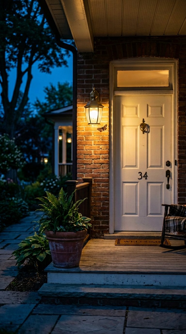 Install a Smart or Motion-Sensor Porch Light
