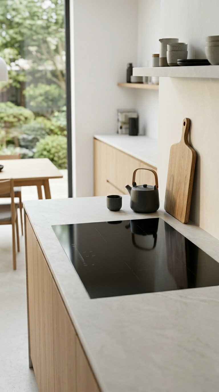 Install an Induction Cooktop for a Clean, Flush Surface